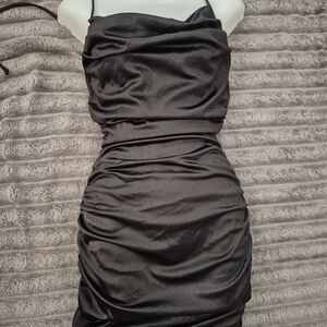 Chic Strapless Black Dress